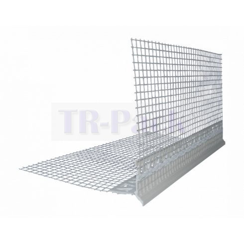 PVC HÁLÓS VÍZORROS ÉLVÉDŐ 10+10CM 2M