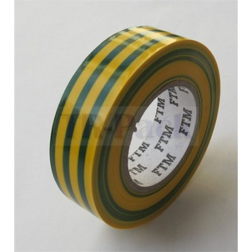 Szigetelőszalag 20m (19mm) zöld/sárga